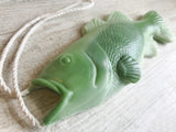 Bass Fish, Fish Soap, Bass Soap on a Rope, Gifts for Men, Stocking Stuffers for Men, Soap on a Rope, Funny Gifts