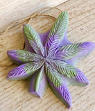 Purple Haze Dope on a Rope Soap, Lavender Essential Oil and Sage Essential oil, Bath Soap, Gifts for Hippies