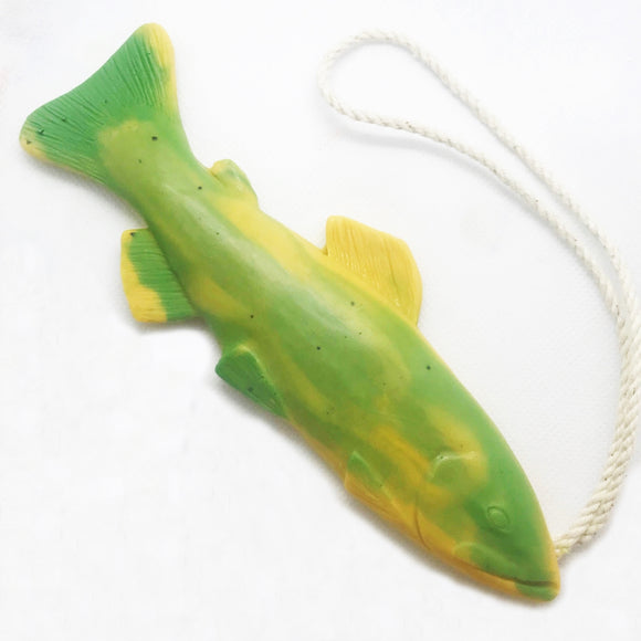 BEST SELLER Trout Soap on a Rope - Key Lime Orange