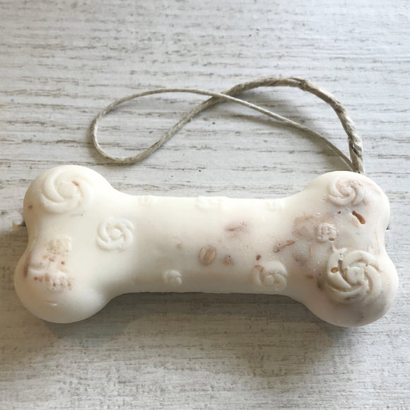 Doggie Dope Soap on a Rope - Natural Hemp Dog Shampoo Bar