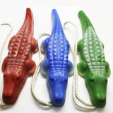 Alligator Soap 3 Pack - Receive Three Assorted Gator Soaps on a Rope