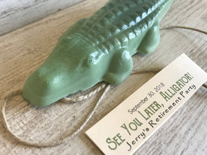 Alligator Soap Party Favors